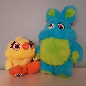 Build-a-Bear Toy Story 4 Bunny and Ducky plushies